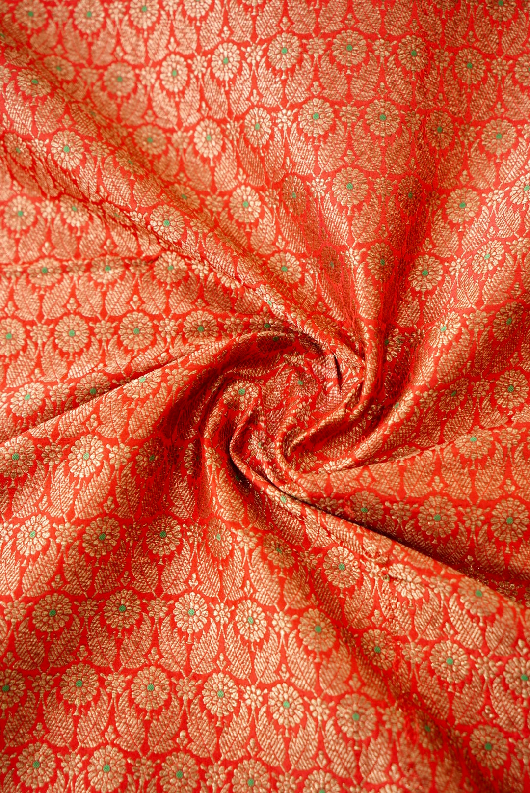 Handloom Pure Brocade Banarasi Fabric