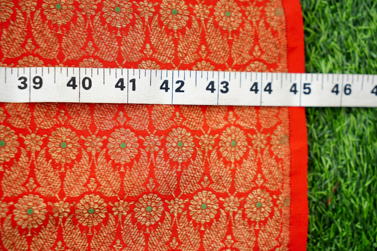 Handloom Pure Brocade Banarasi Fabric
