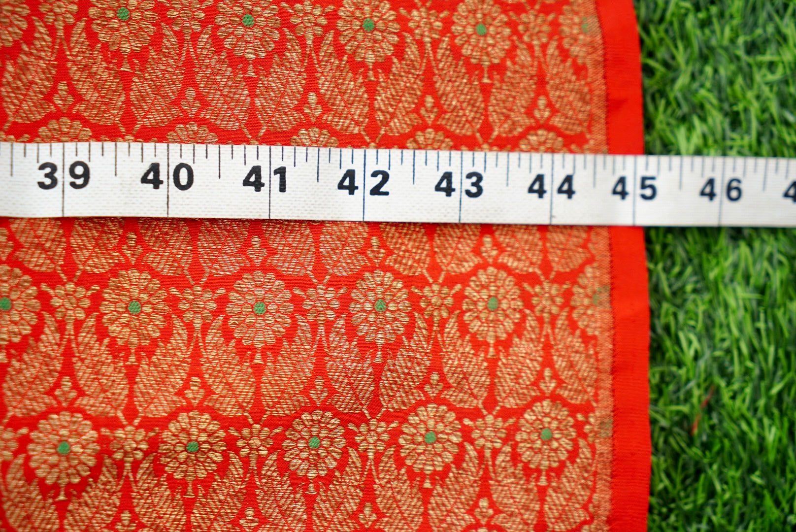 Handloom Pure Brocade Banarasi Fabric
