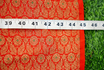 Handloom Pure Brocade Banarasi Fabric