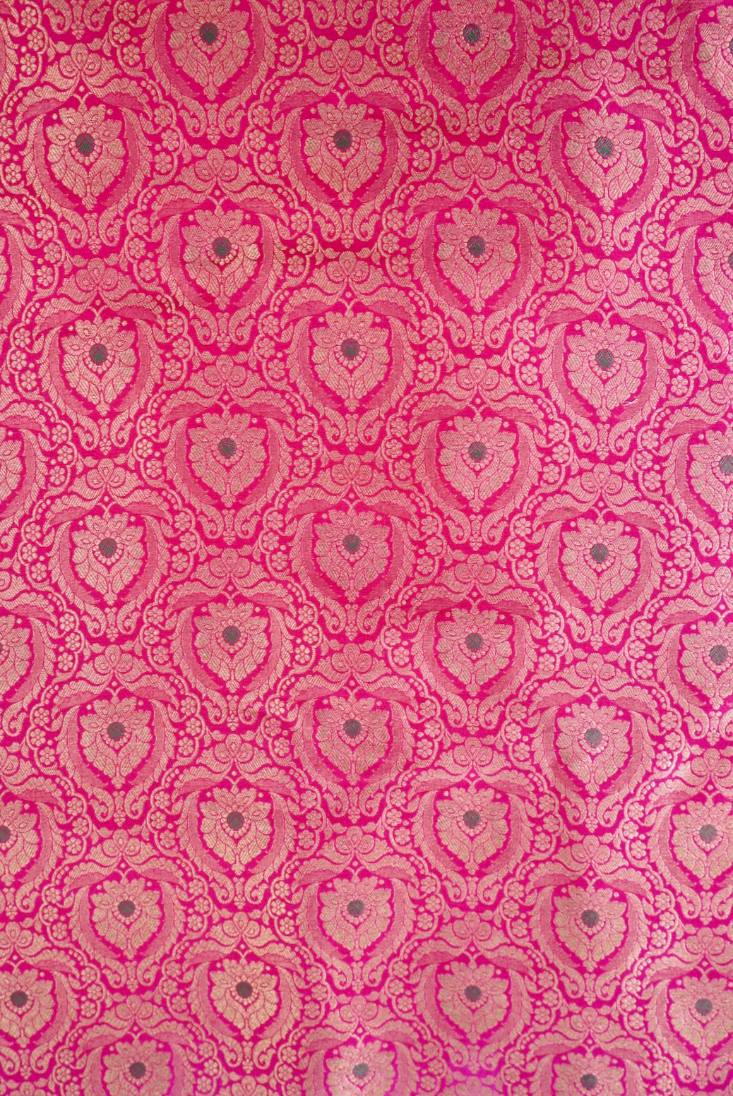 Handloom Pure Brocade Banarasi Fabric