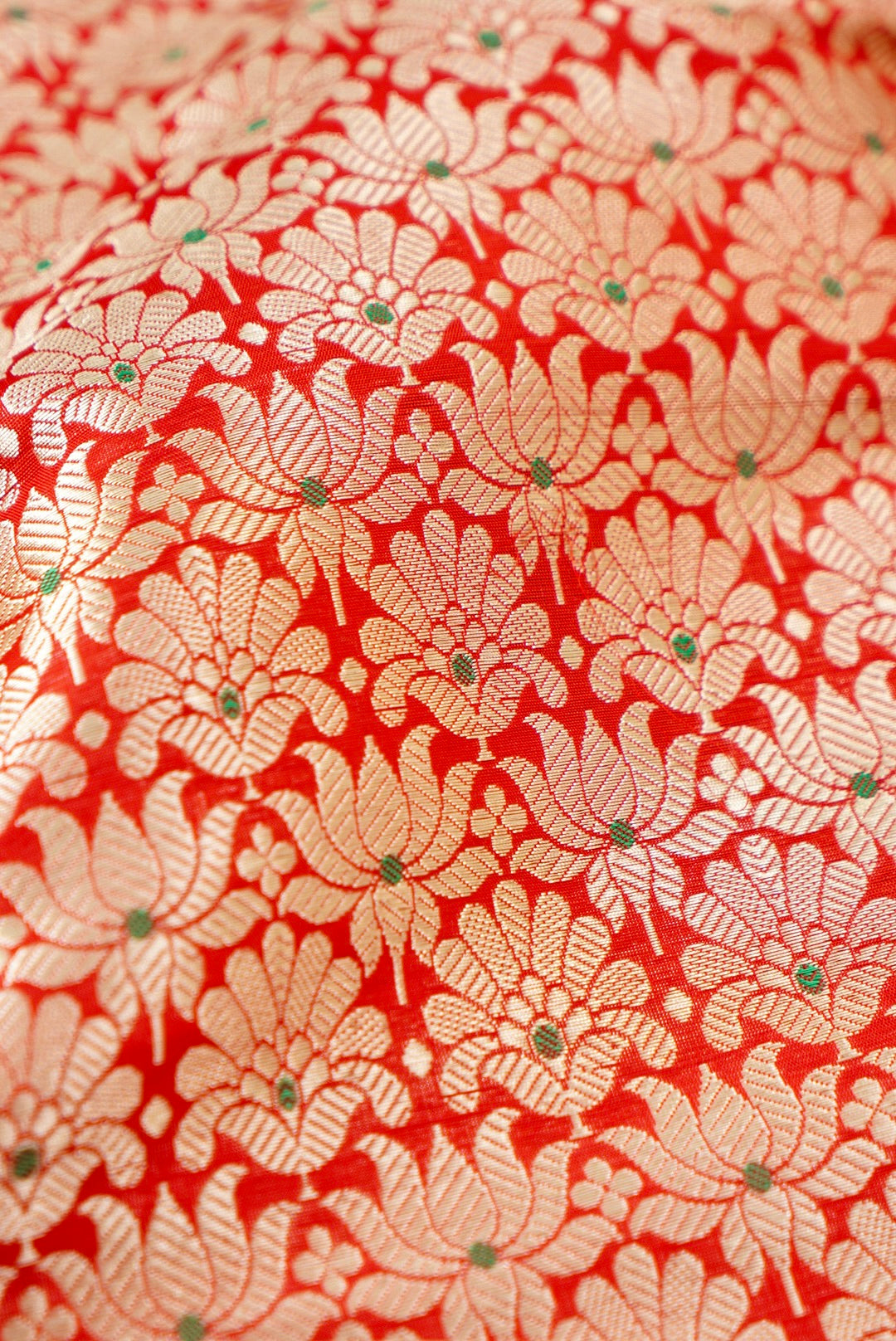 Handloom Pure Brocade Banarasi Fabric