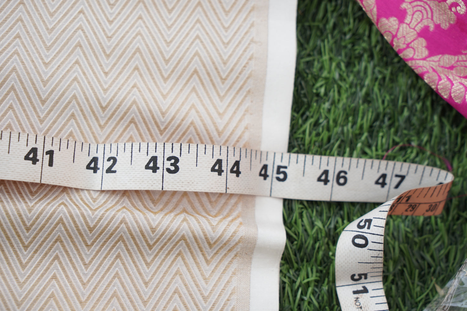 Handloom Pure Brocade Banarasi Fabric