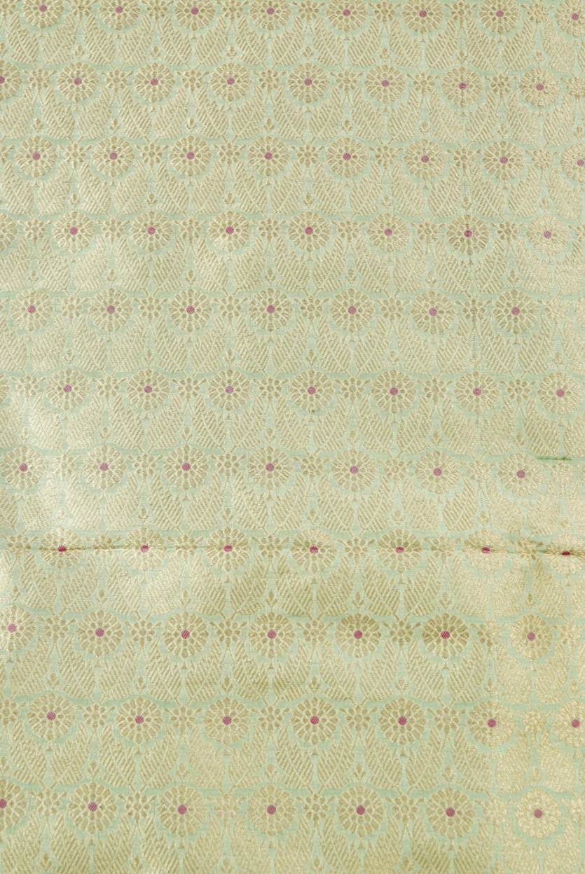 Handloom Pure Brocade Banarasi Fabric