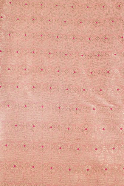 Handloom Pure Brocade Banarasi Fabric