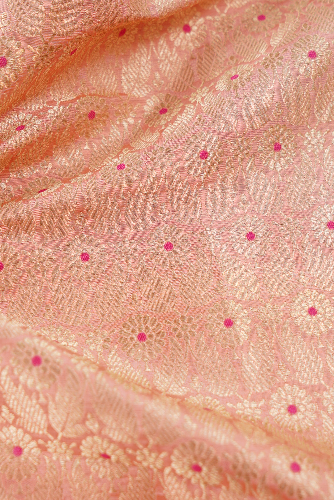 Handloom Pure Brocade Banarasi Fabric