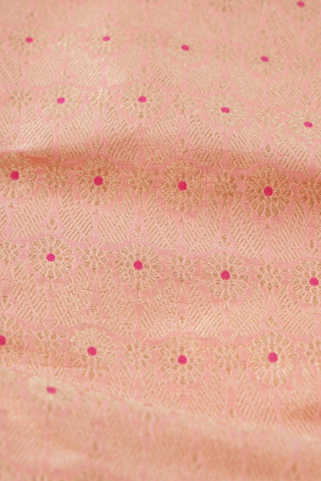 Handloom Pure Brocade Banarasi Fabric
