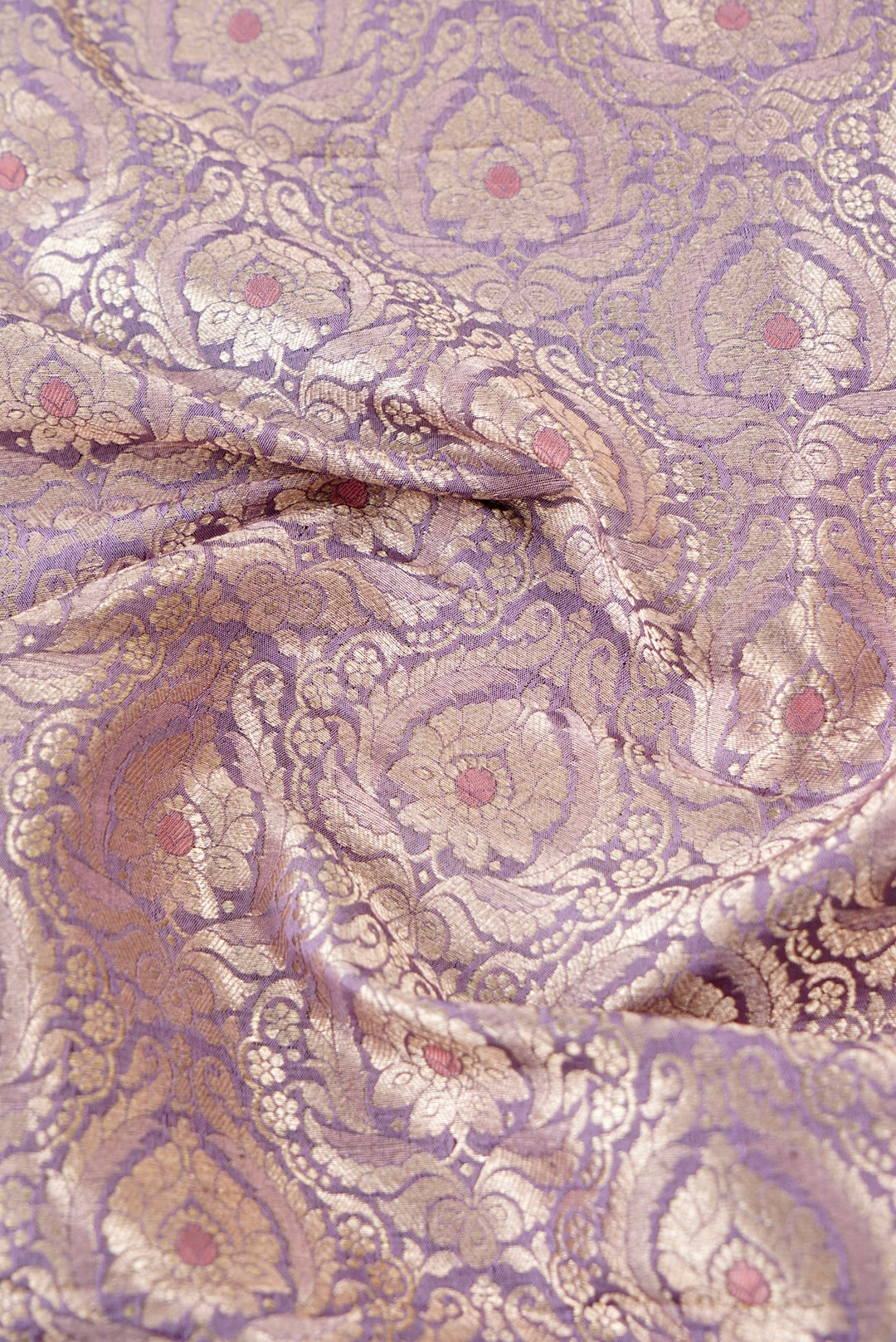 Handloom Pure Brocade Banarasi Fabric