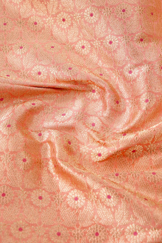 Handloom Pure Brocade Banarasi Fabric