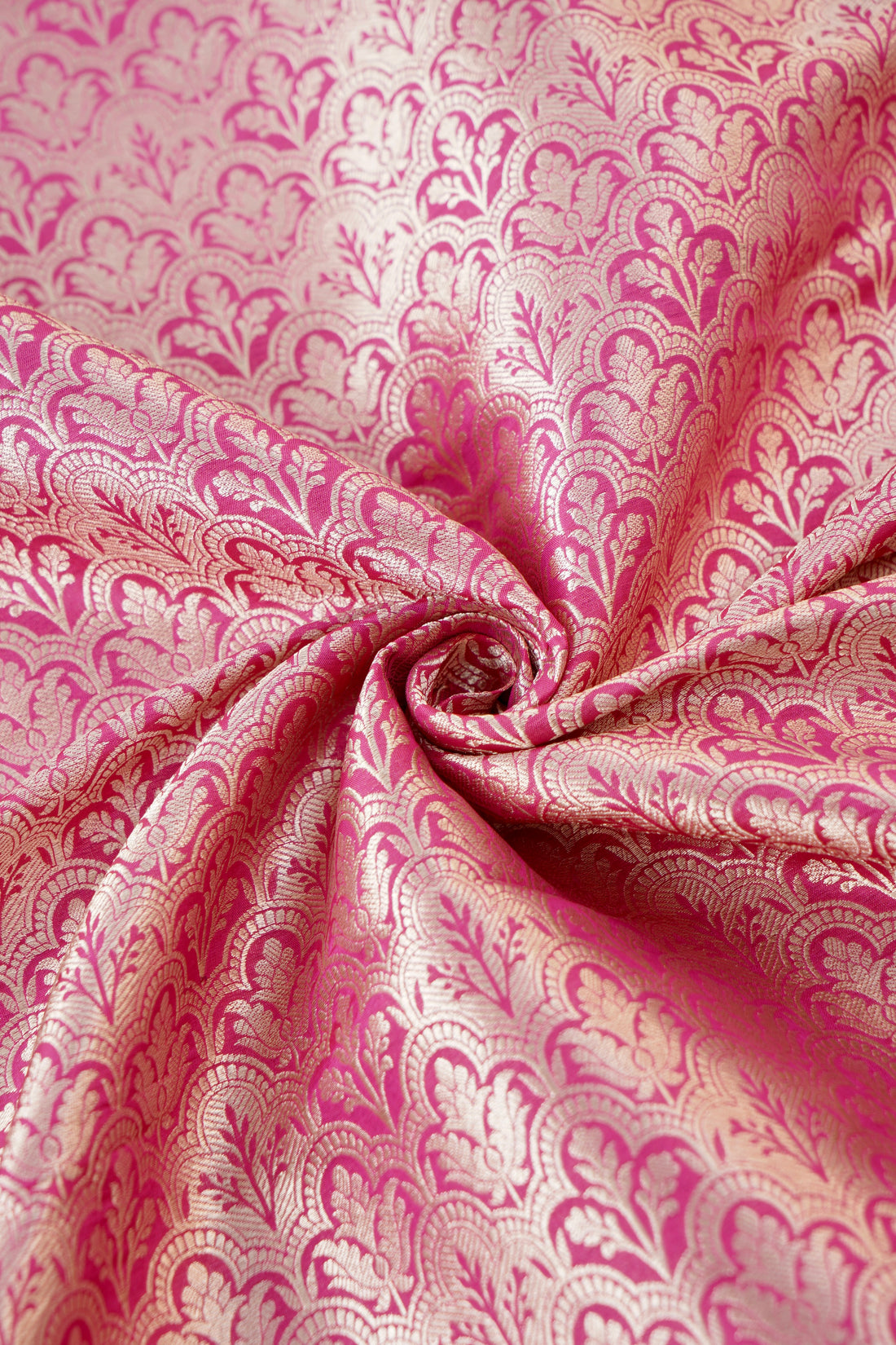 Handloom Pure Brocade Banarasi Fabric