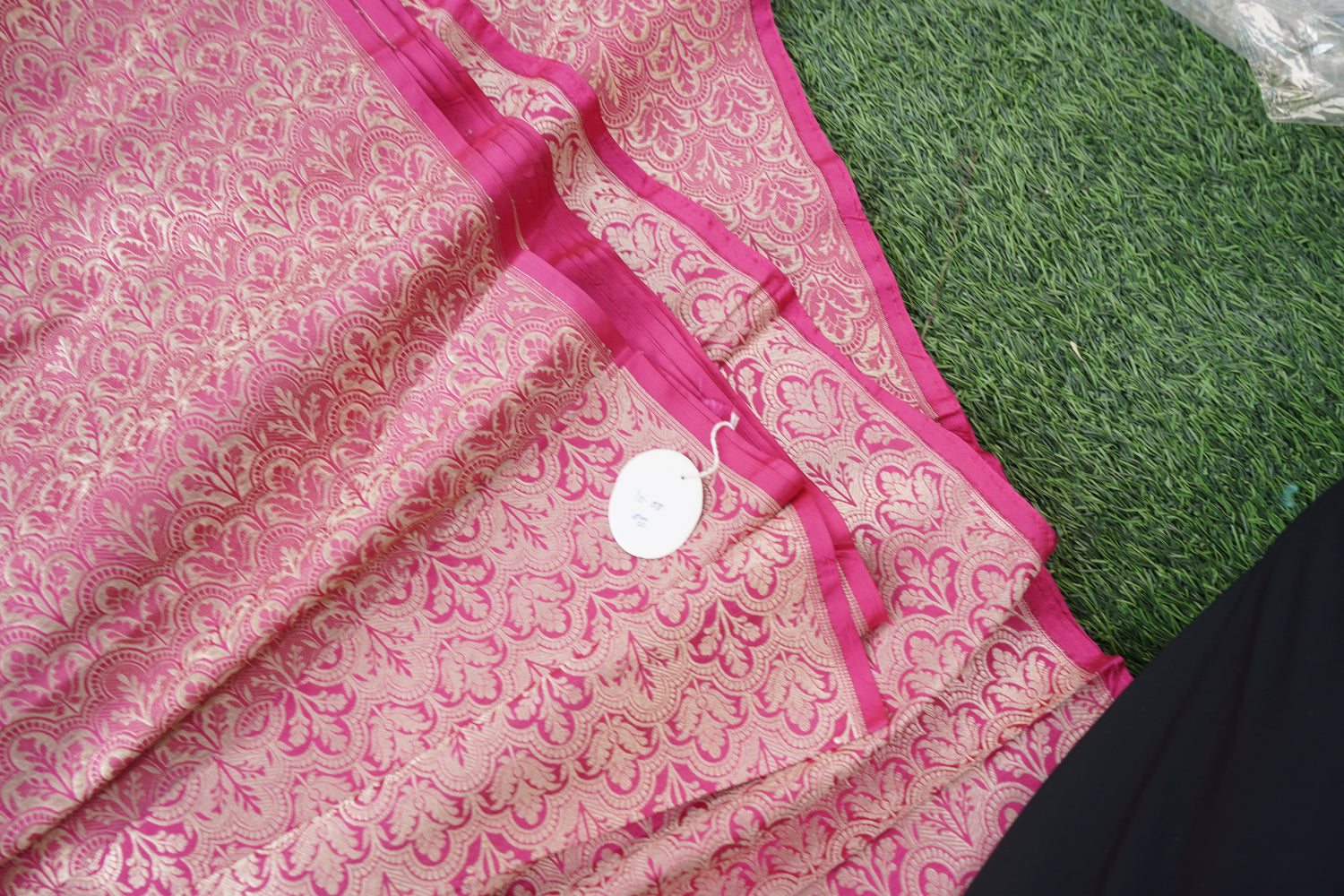 Handloom Pure Brocade Banarasi Fabric