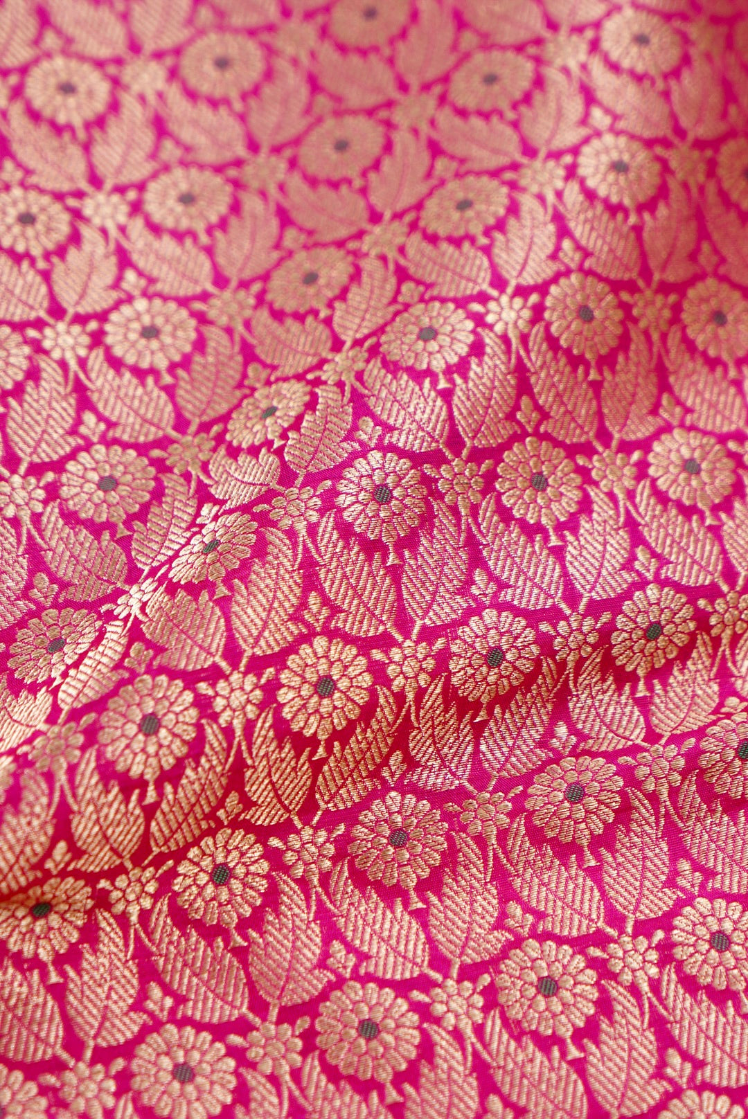 Handloom Pure Brocade Banarasi Fabric