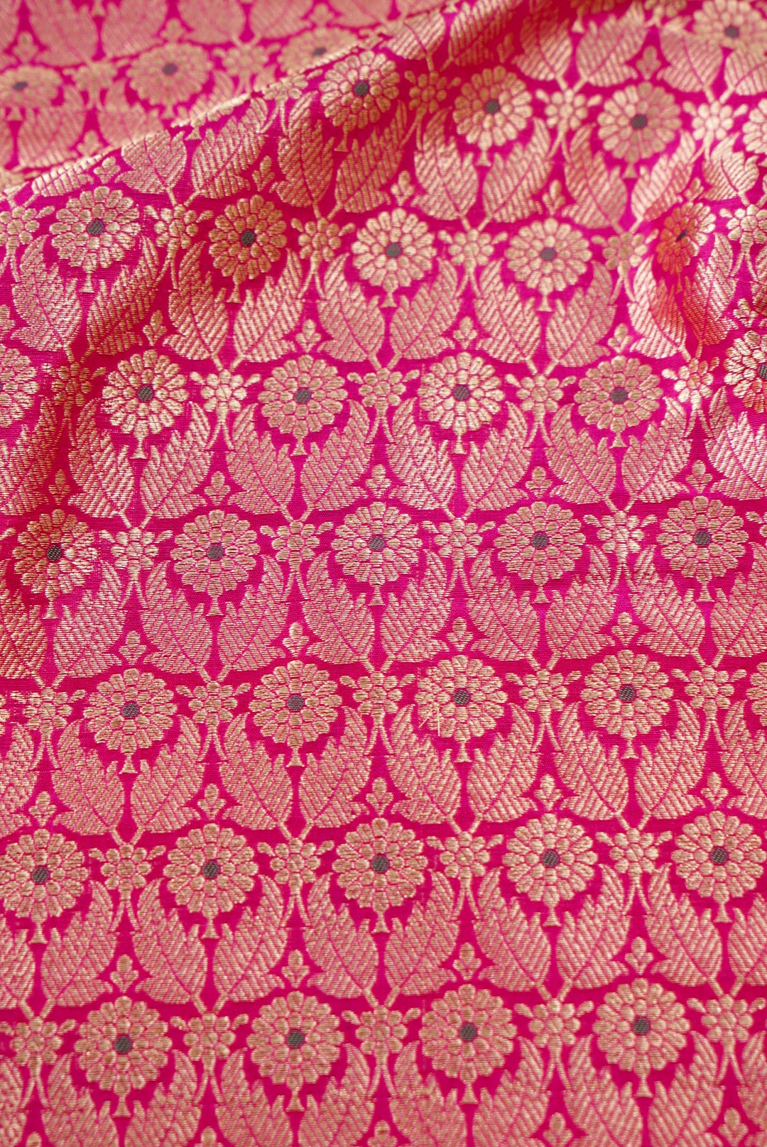 Handloom Pure Brocade Banarasi Fabric