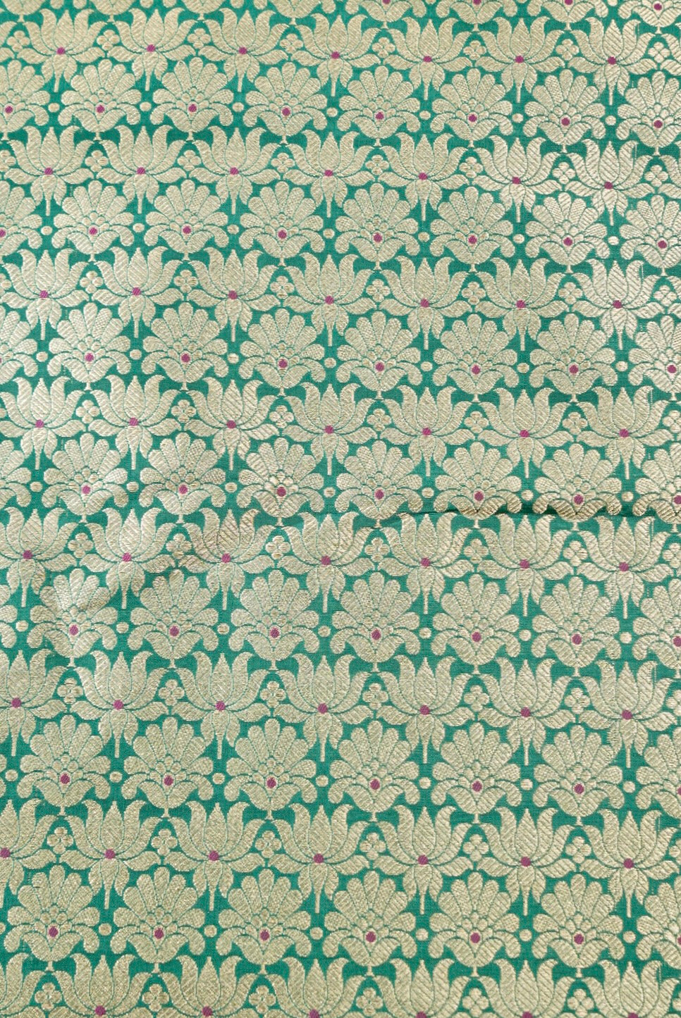 Handloom Pure Brocade Banarasi Fabric