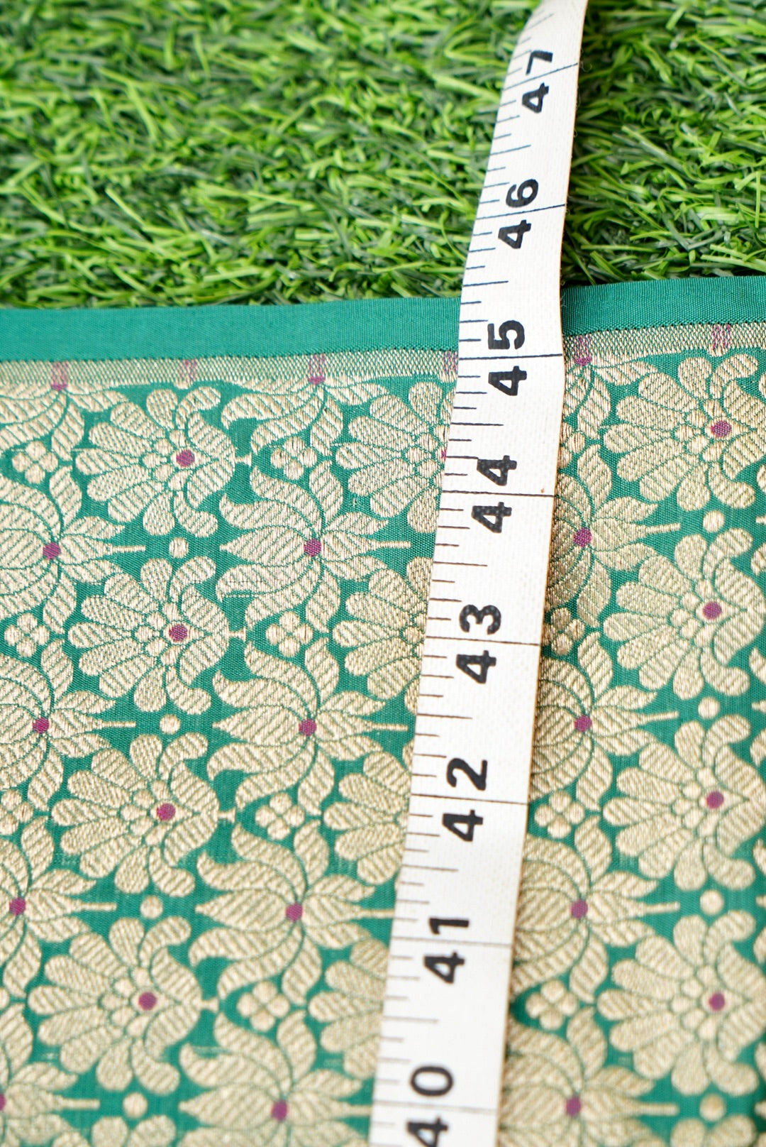 Handloom Pure Brocade Banarasi Fabric