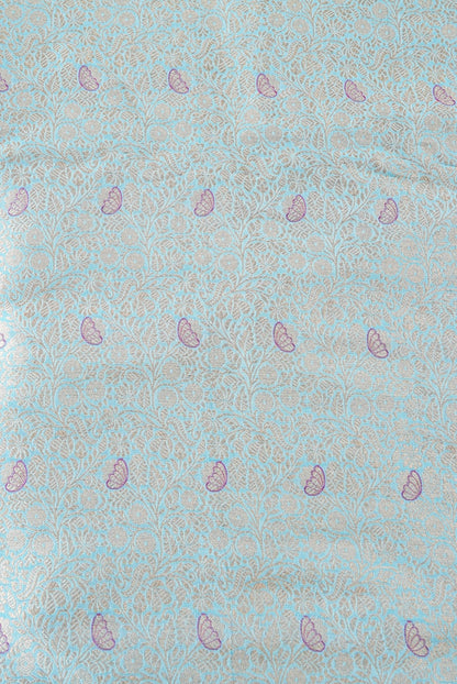 Handloom Pure Brocade Banarasi Fabric