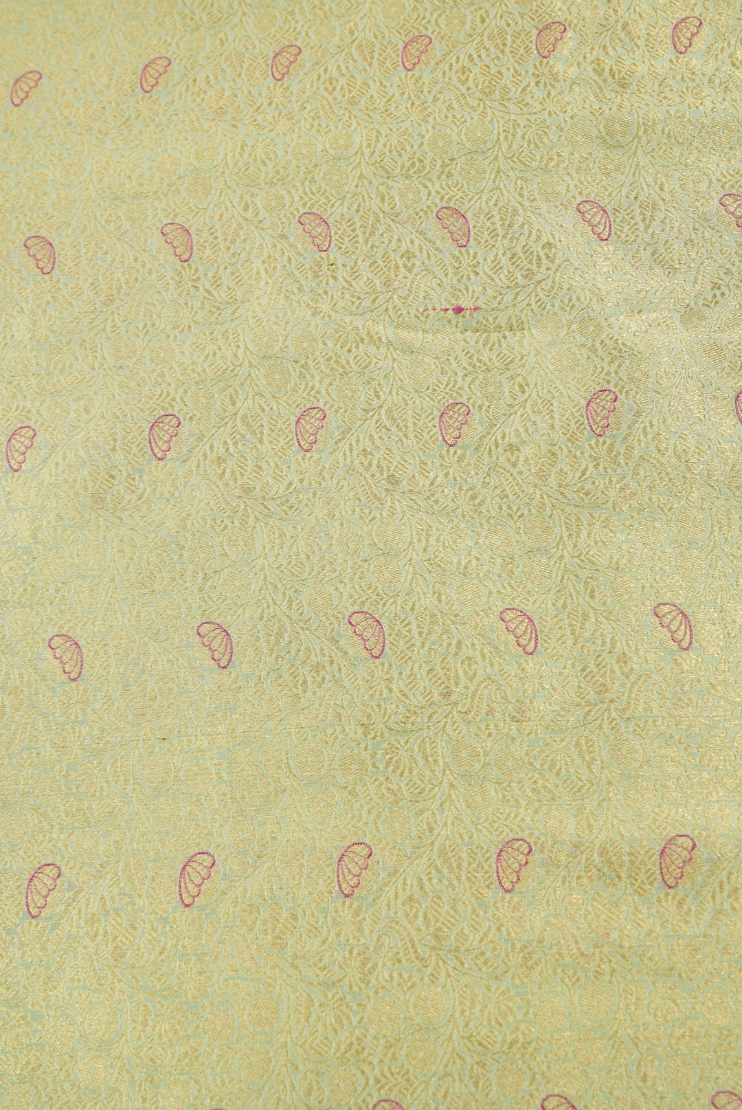 Handloom Pure Brocade Banarasi Fabric