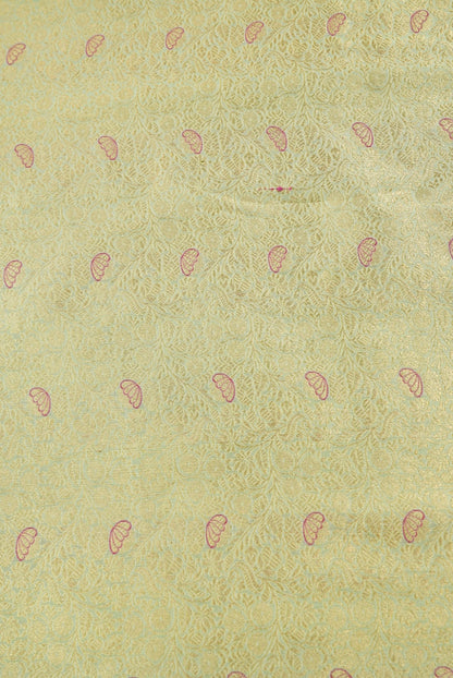 Handloom Pure Brocade Banarasi Fabric