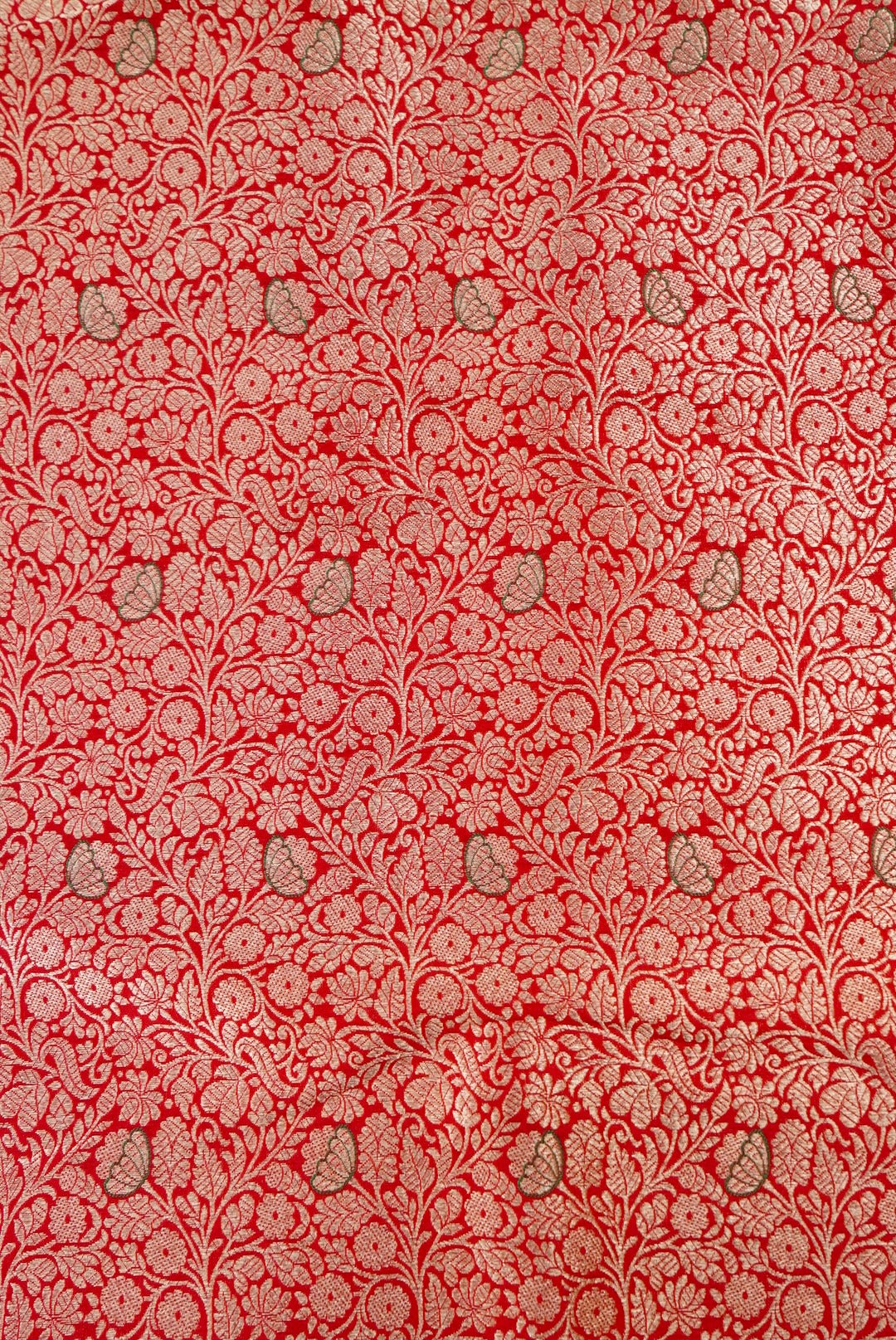 Handloom Pure Brocade Banarasi Fabric