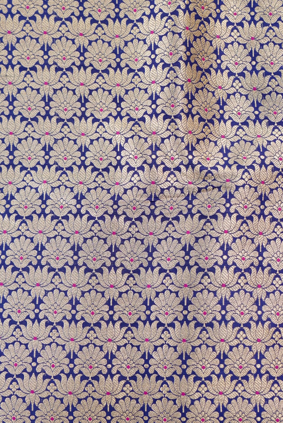 Handloom Pure Brocade Banarasi Fabric