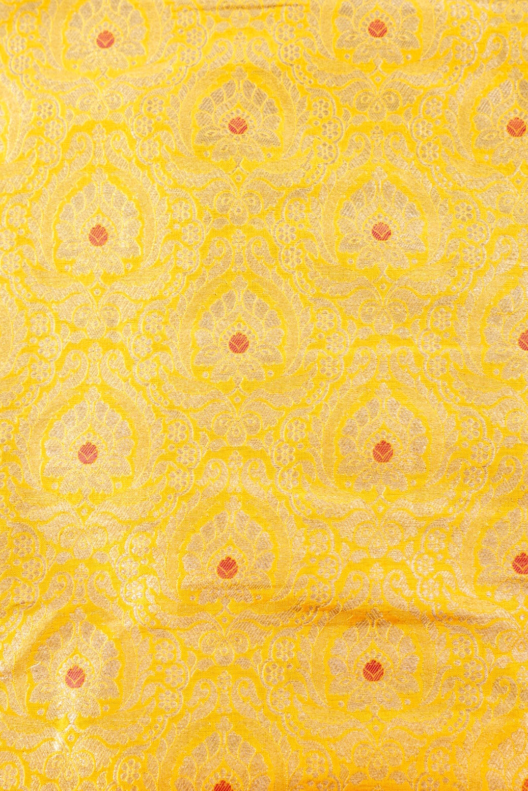 Handloom Pure Brocade Banarasi Fabric