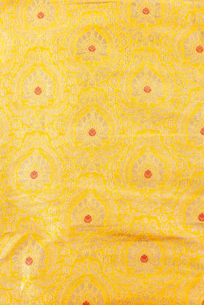 Handloom Pure Brocade Banarasi Fabric