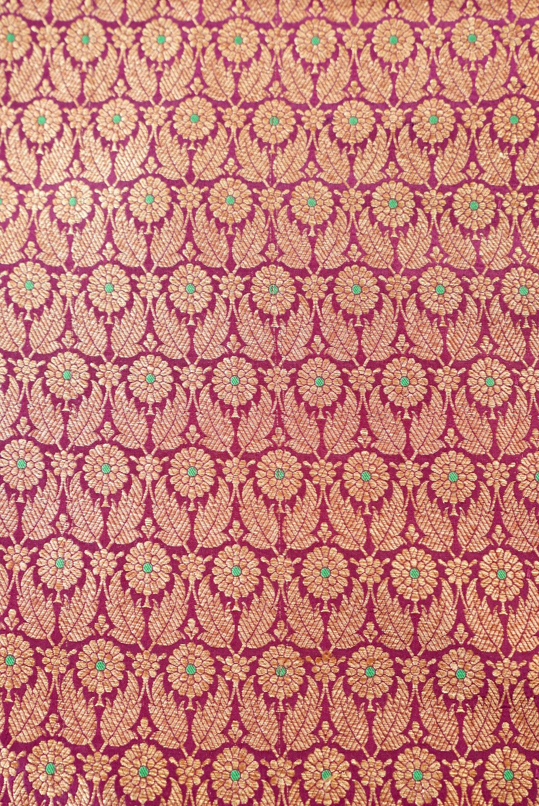 Handloom Pure Brocade Banarasi Fabric