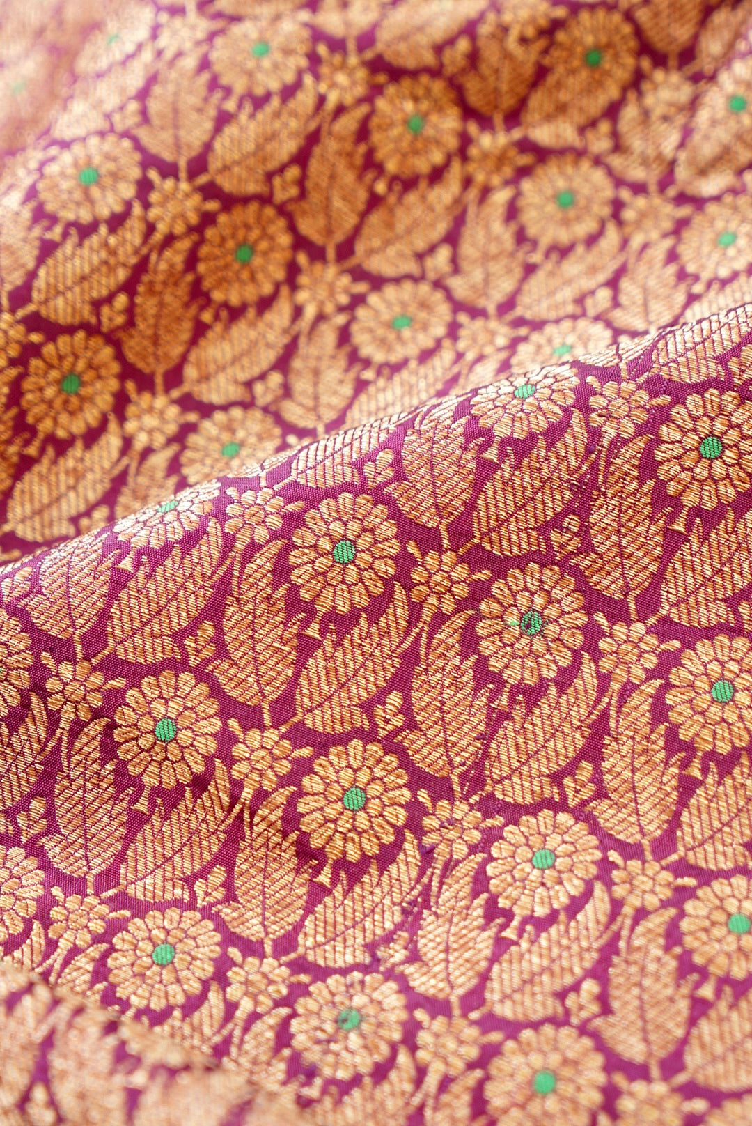 Handloom Pure Brocade Banarasi Fabric