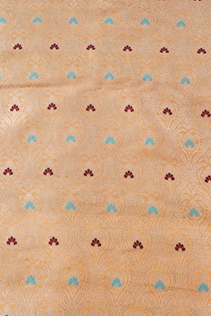 Handloom Pure Brocade Banarasi Fabric