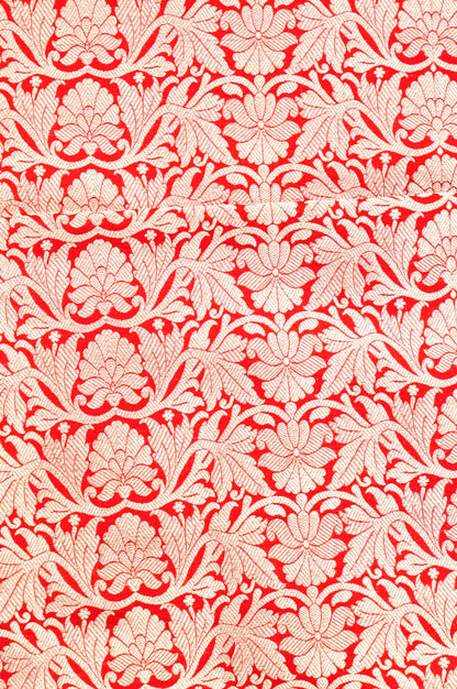 Handloom Banarasi Katan Silk Kalidar Aranya Lehenga