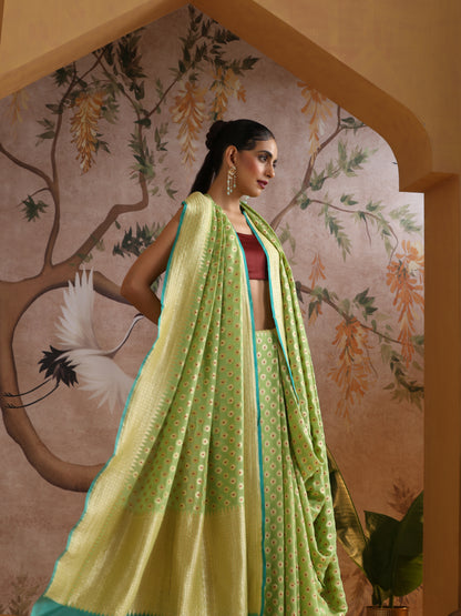 Pure Georgette Banarasi Saree