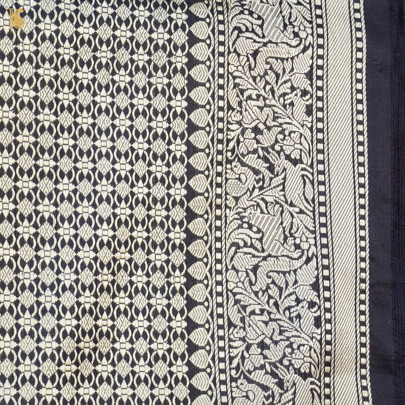 Handloom Katan Silk Banarasi Shikargah Saree