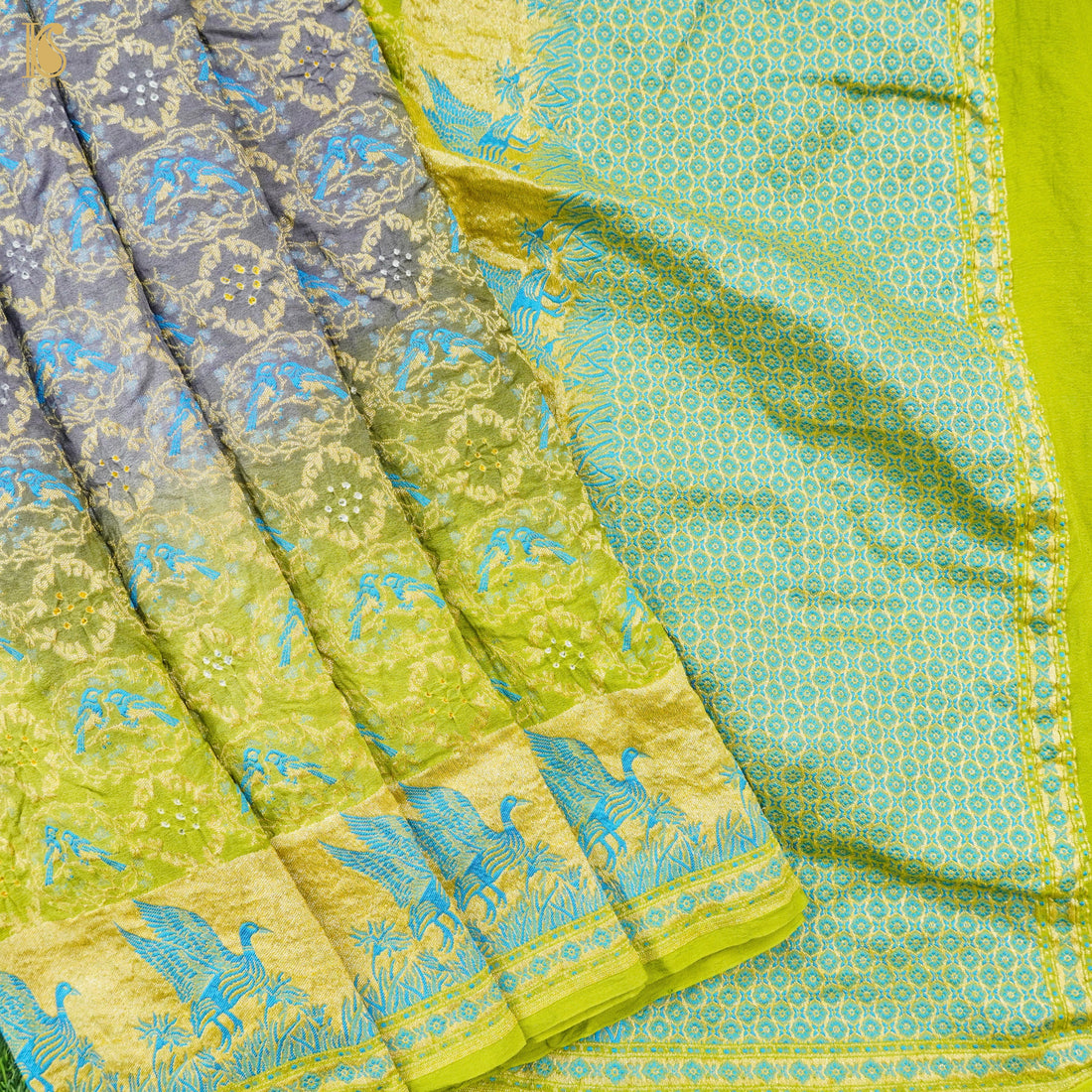 Banarasi Georgette Bandhani Saree