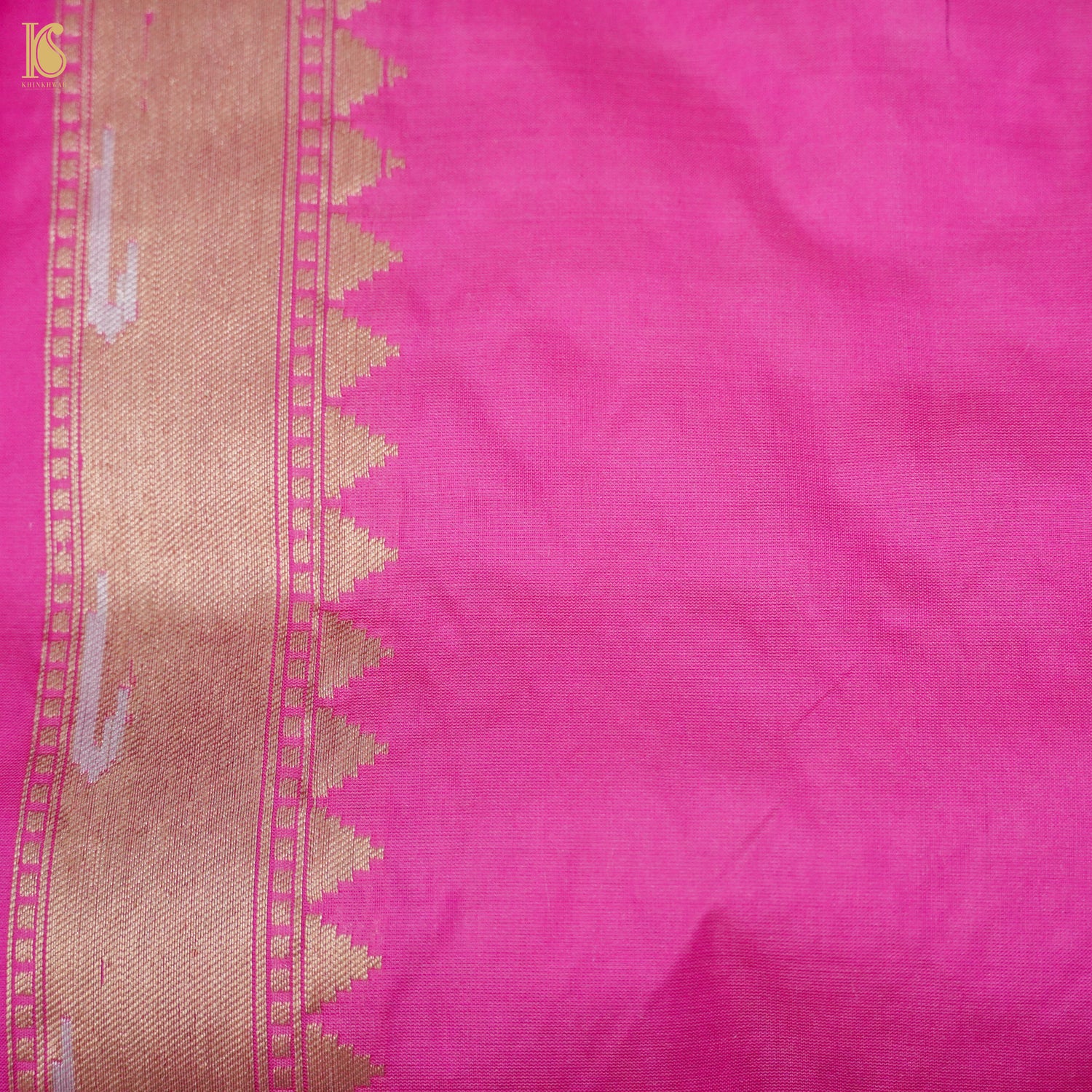 Katan Silk Shikargah Banarasi Saree | Bulbul - Khinkhwab