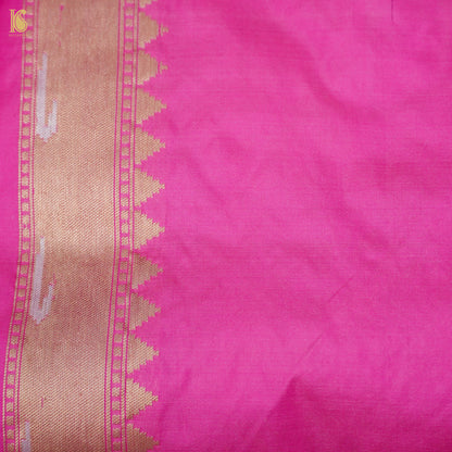Katan Silk Shikargah Banarasi Saree | Bulbul - Khinkhwab