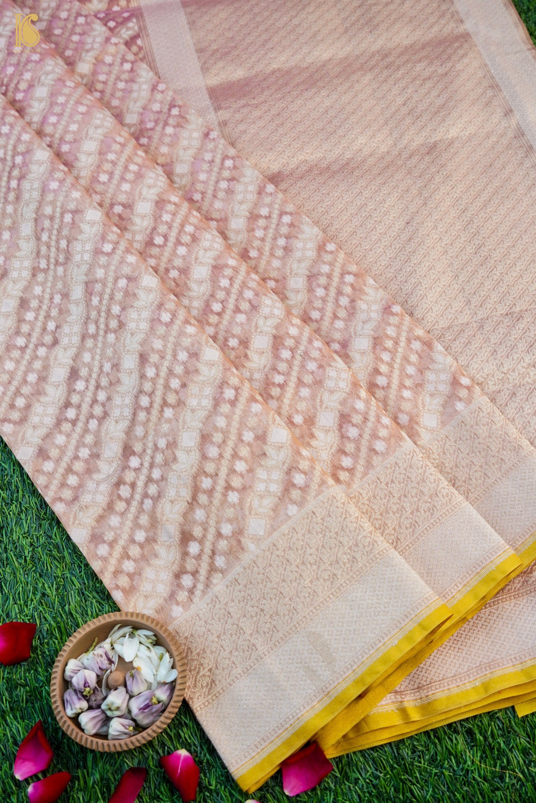 Banarasi Kora by Tissue Saree