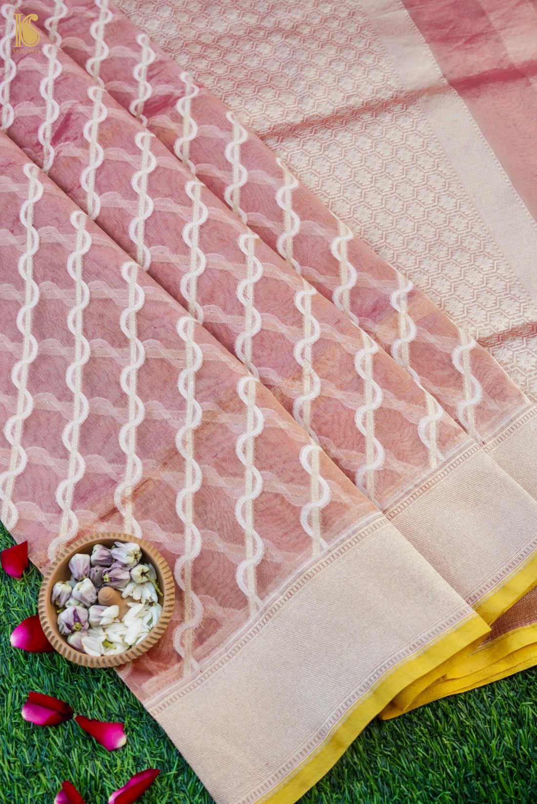 Banarasi Kora by Tissue Saree