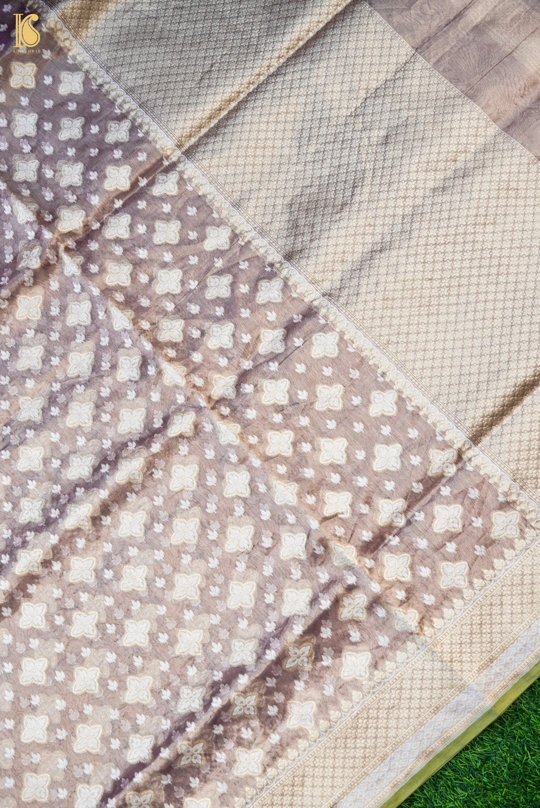 Banarasi Kora by Tissue Saree