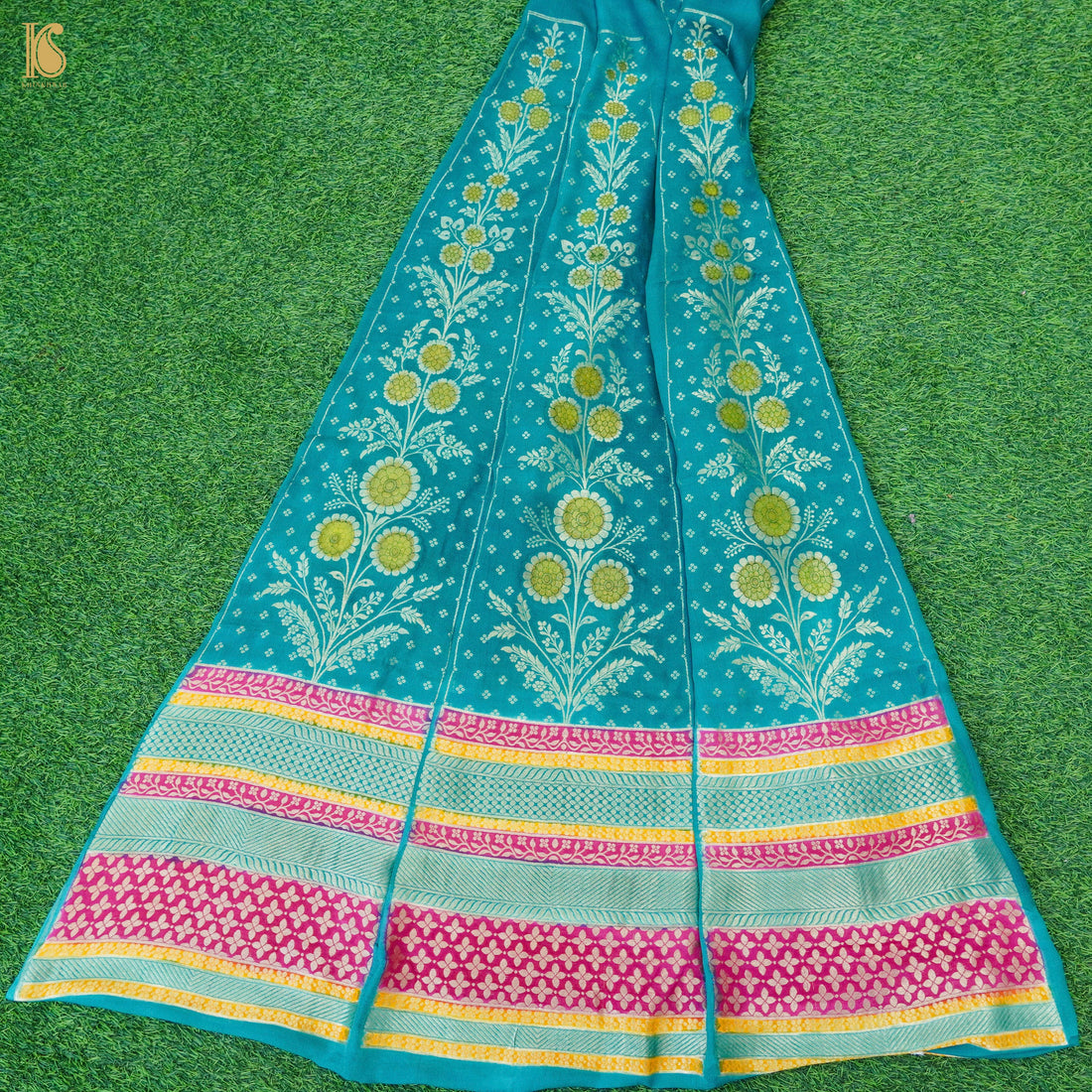 Banarasi Georgette Kalidar Lehenga