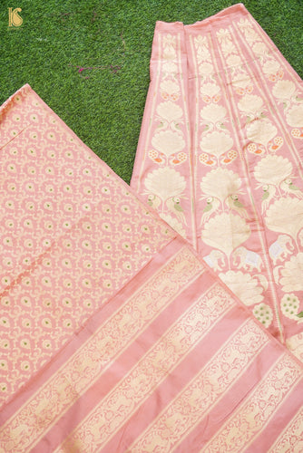 Handloom Banarasi Katan Silk Kalidar Elephant Lehenga