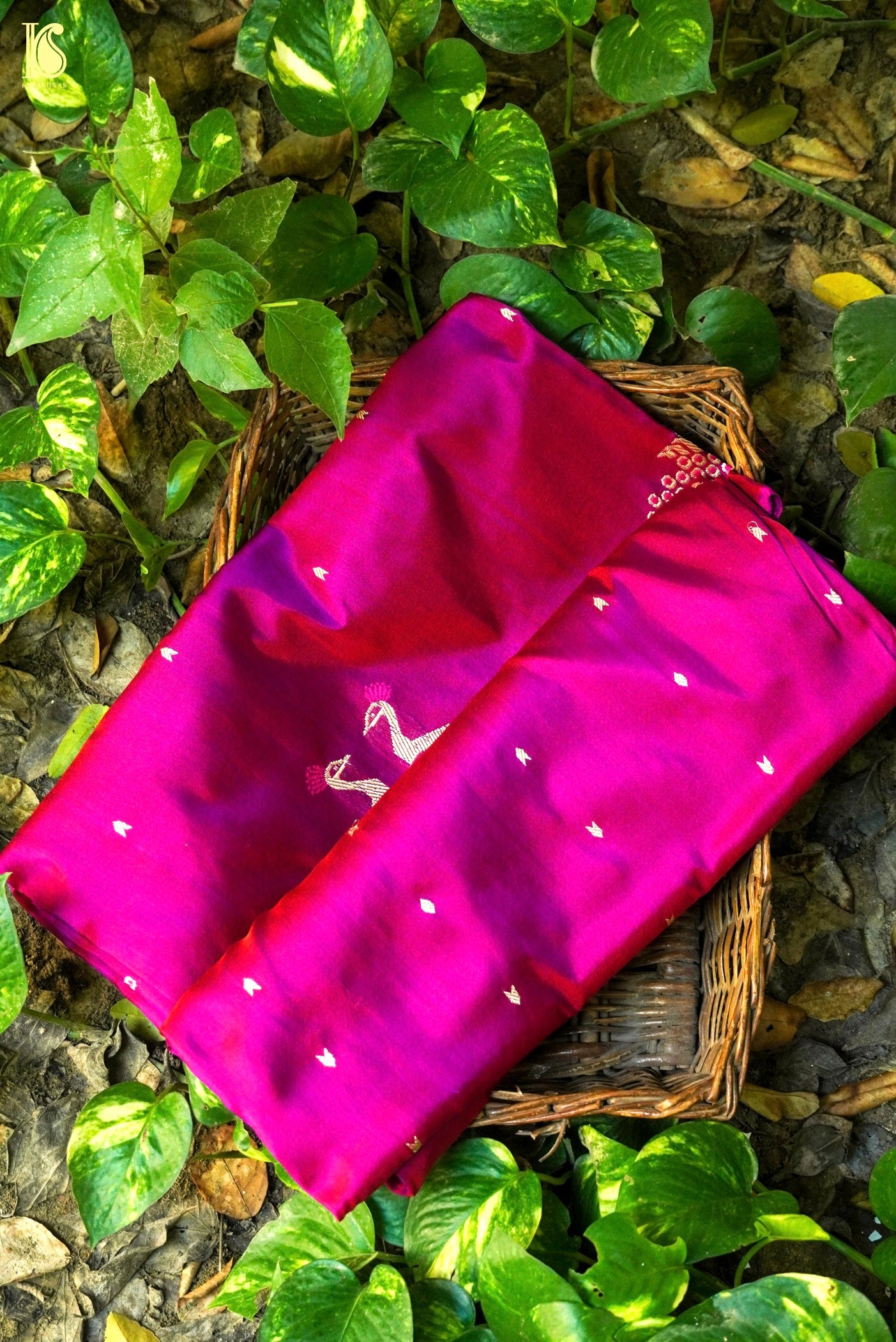 Banarasi Handloom Pure Katan Silk Kadwa Saree