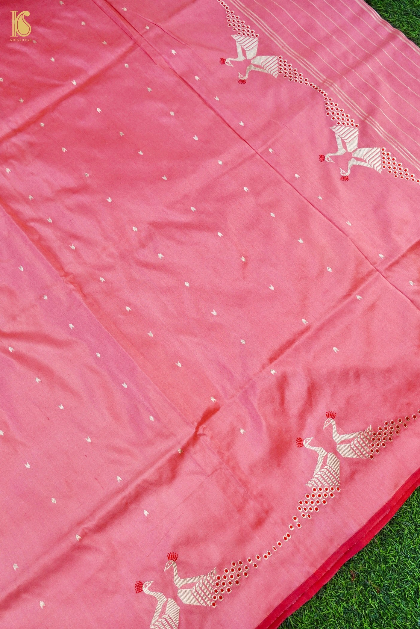 Banarasi Handloom Pure Katan Silk Kadwa Saree