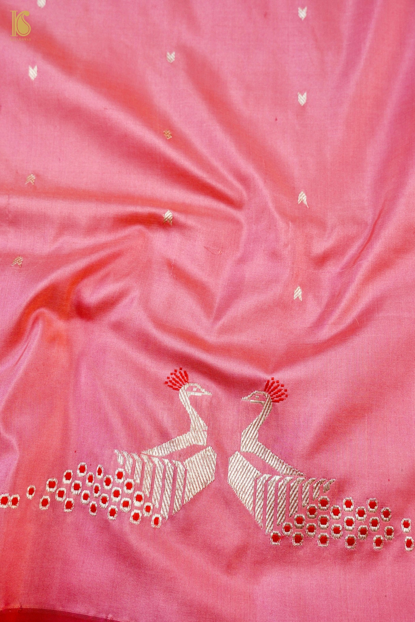 Banarasi Handloom Pure Katan Silk Kadwa Saree