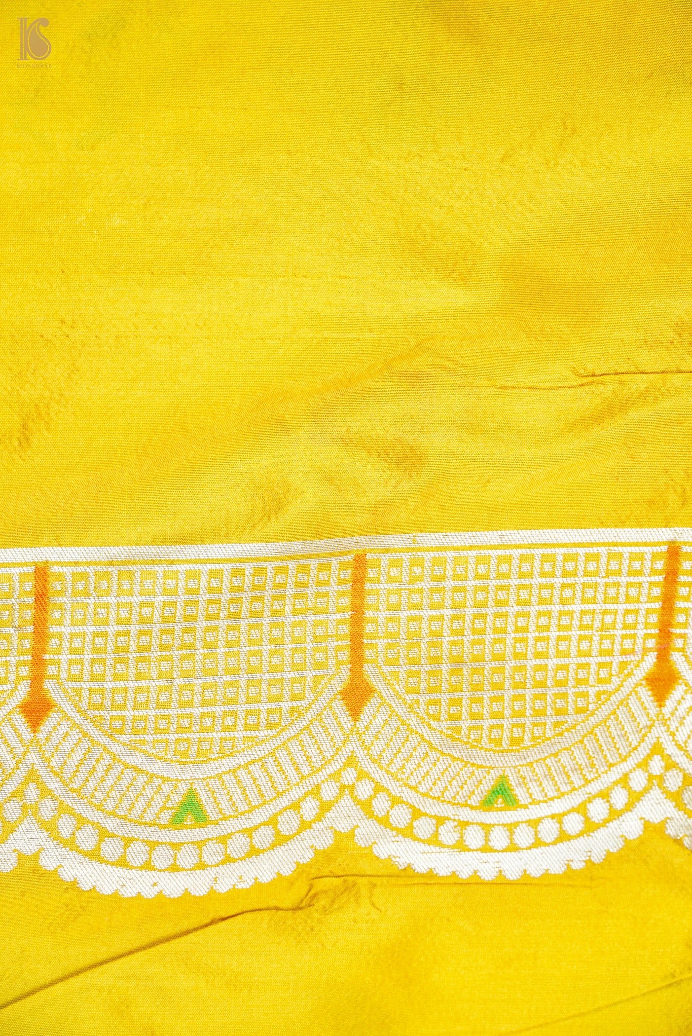 Handwoven Banarasi Katan Silk Patola Saree