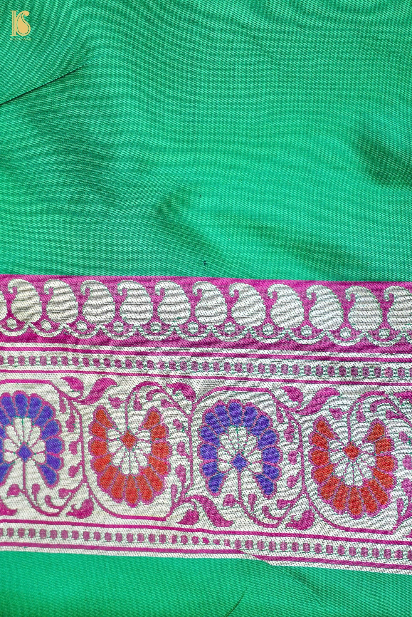 Handwoven Banarasi Katan Silk Patola Saree