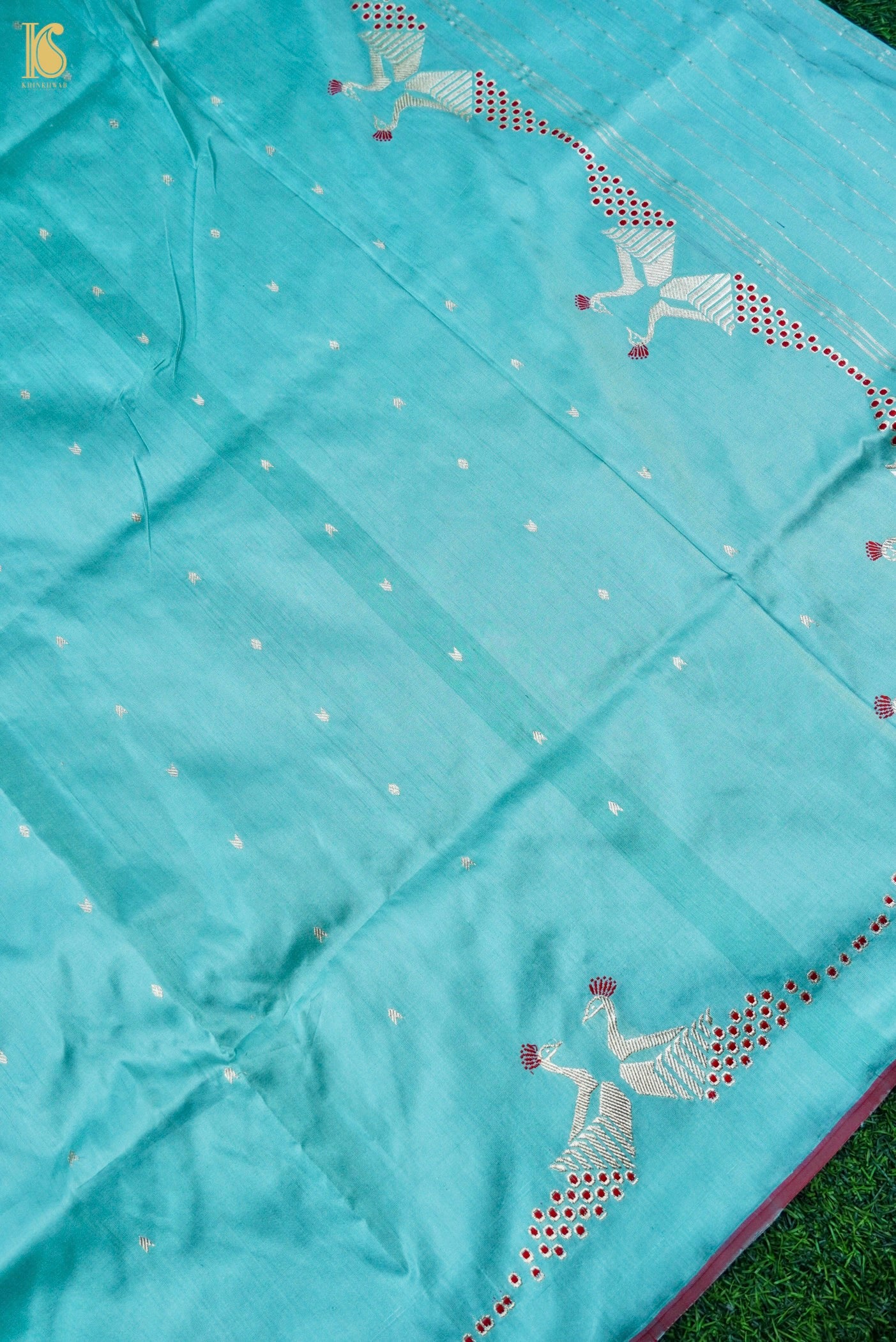 Banarasi Handloom Pure Katan Silk Kadwa Saree