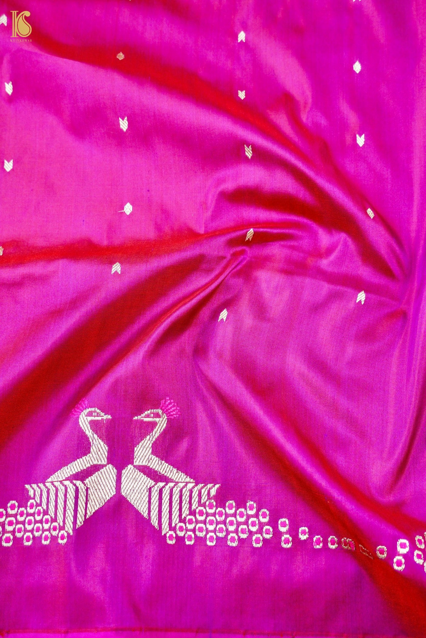 Banarasi Handloom Pure Katan Silk Kadwa Saree