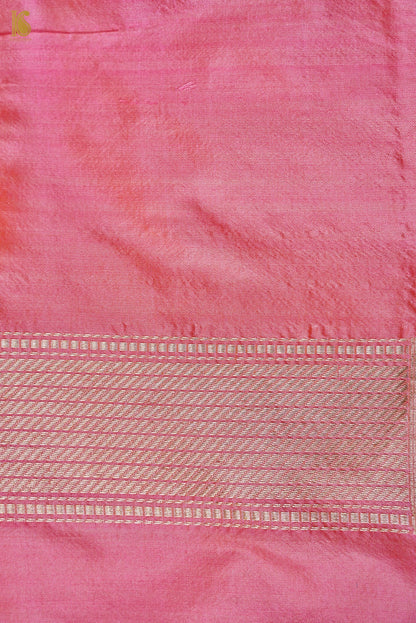 Handloom Banarasi Katan Silk Zari Vasket Saree