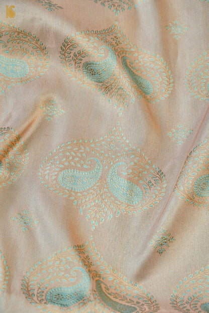 Handloom Banarasi Katan Silk Zari Vasket Saree