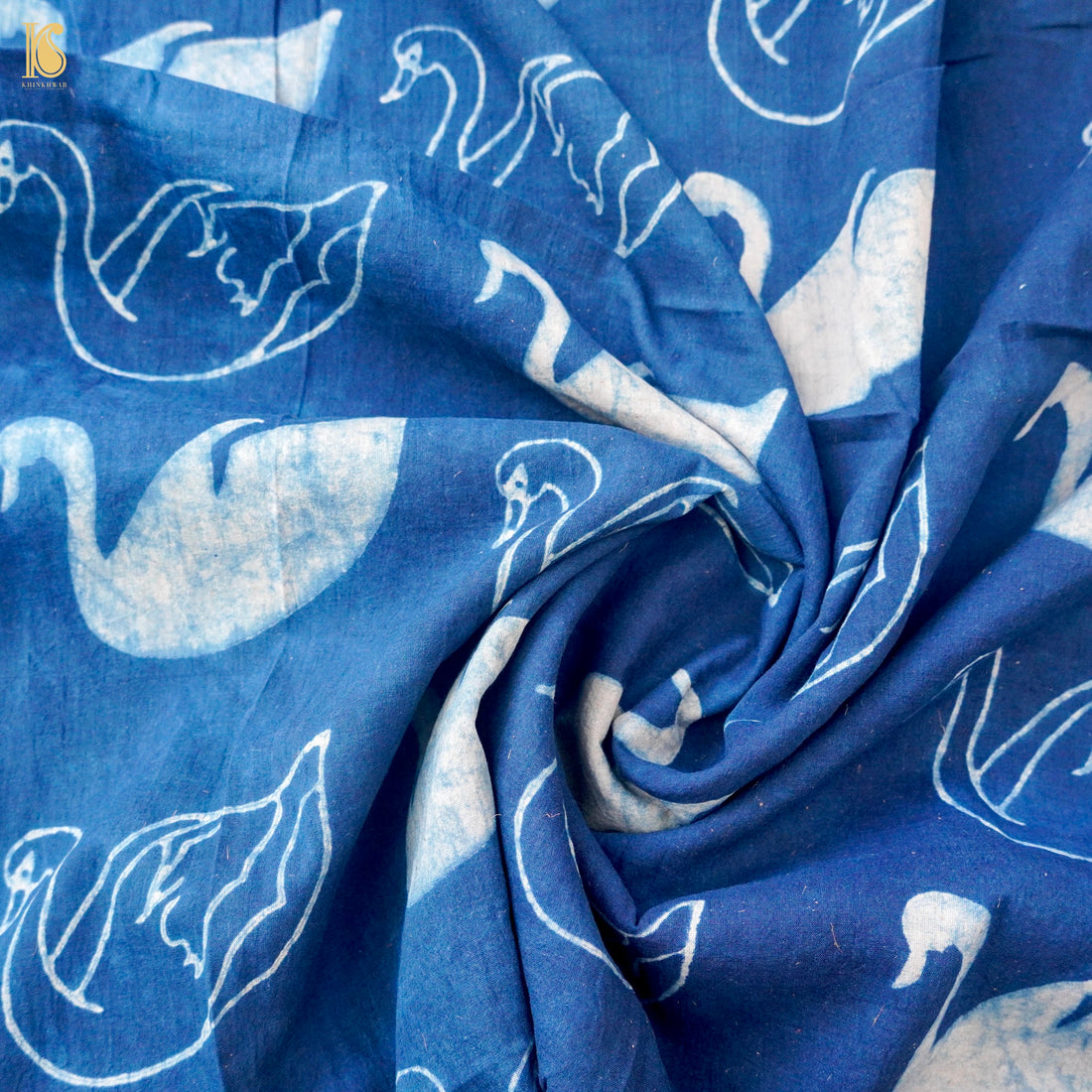 Hand Block Ajrakh Mul Cotton Fabric